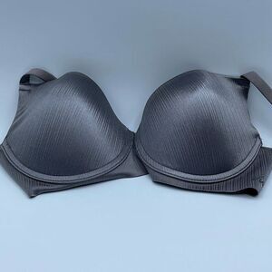 Vince Camuto size 36C push up bra in shimmering steel.